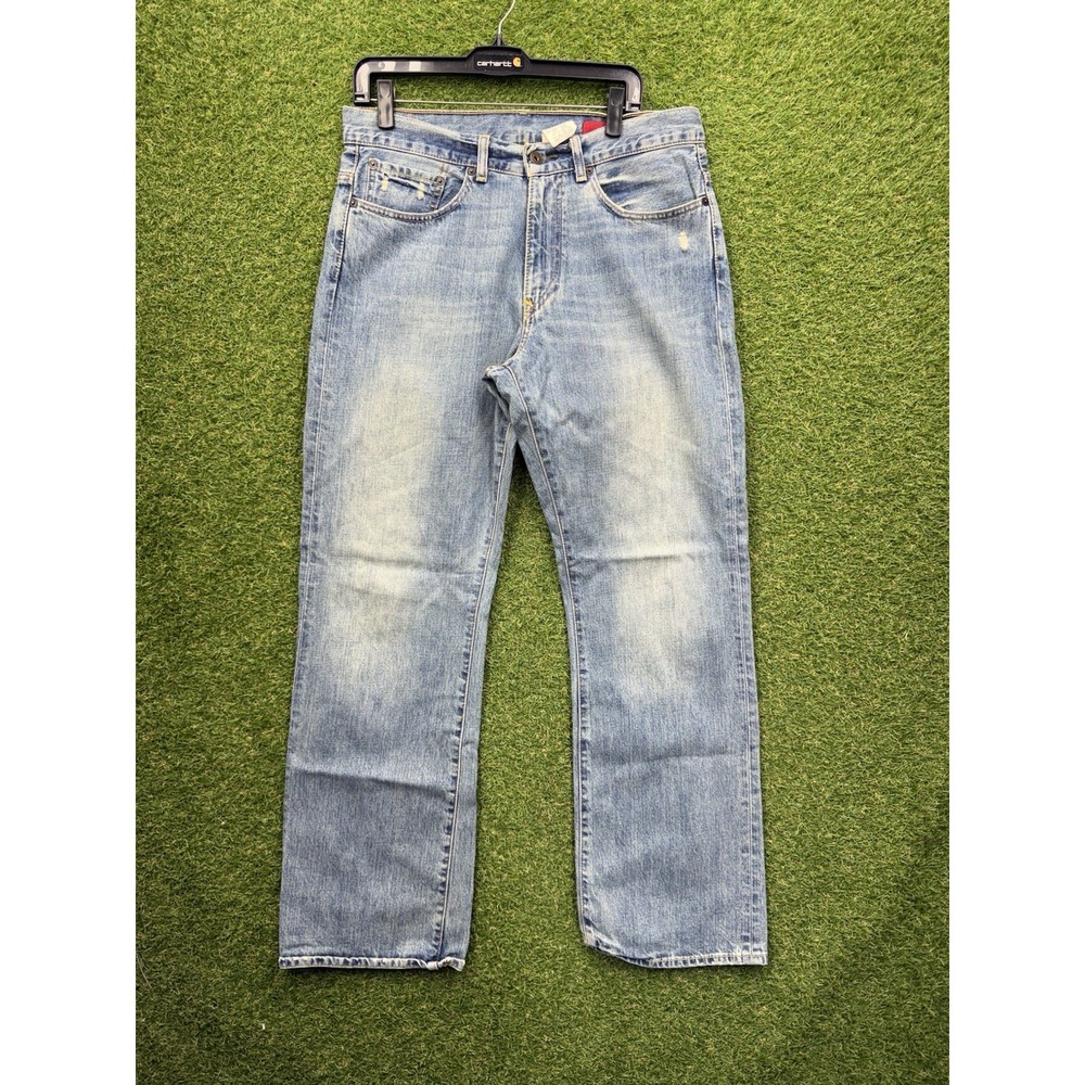 Vintage X2 Jeans Mens 32x32 Blue M22 Classic Regular Rise Bootcut Denim Casual